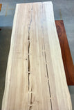 Mahogany bleached white dining table